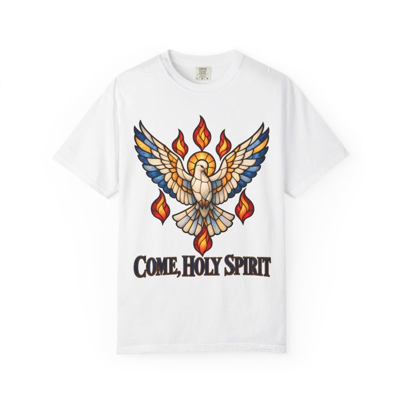 Come Holy Spirit Shirt with catholic Confirmation T-Shirt
