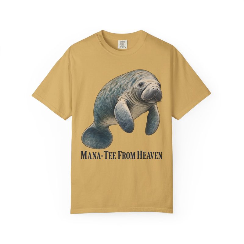 Mana-Tee From Heaven Shirt with funny Christian Florida T-Shirt