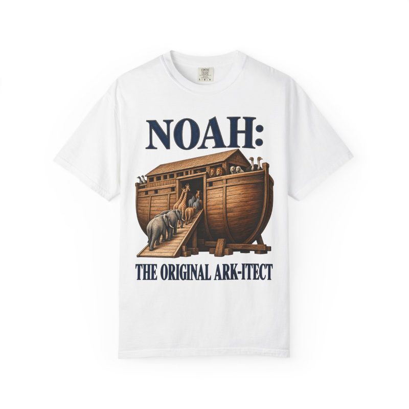 Noah The Original Ark-itect Shirt with Noah's Ark