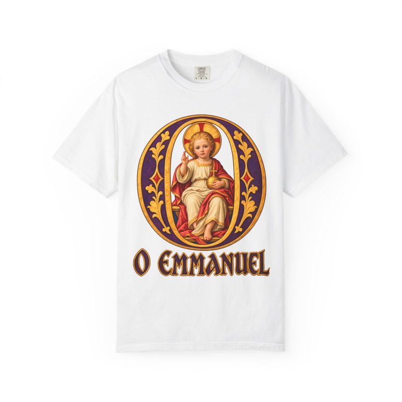 O Emmanuel Shirt with catholic Advent T-Shirt