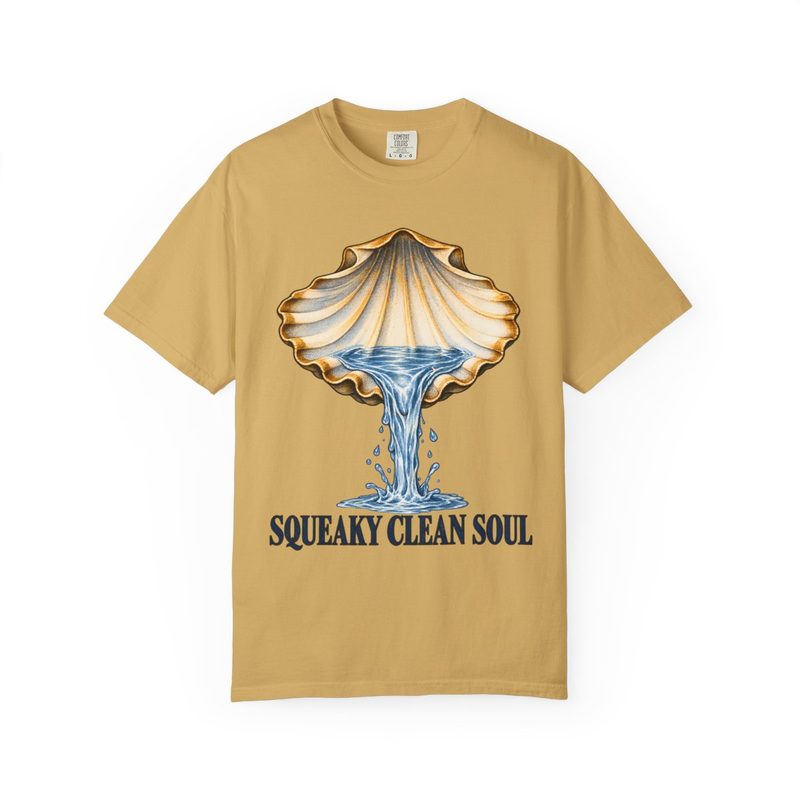 Squeaky Clean Soul Shirt with funny Catholic Baptism T-Shirt