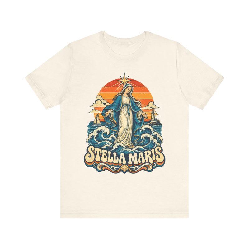 Stella Maris Shirt with our Lady Star of the Sea Tee