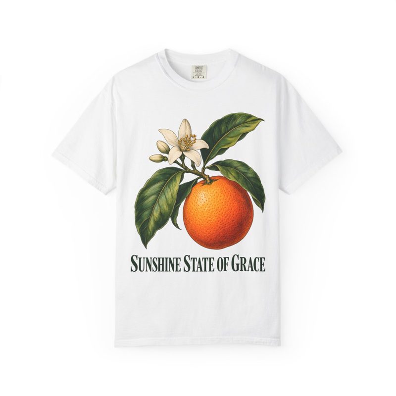 Sunshine State of Grace Shirt with catholic Florida T-Shirt