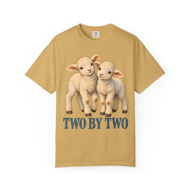 Two by Two Shirt with christian Twins T-Shirt