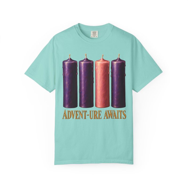 Advent-ure Awaits Shirt, Chalky Mint shirt