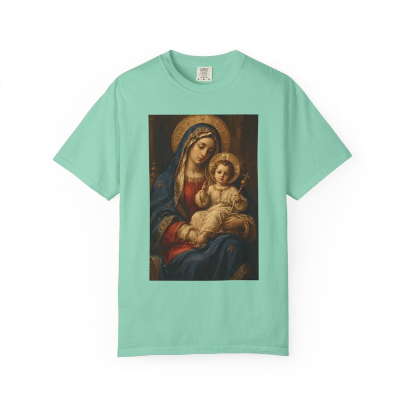 Madonna and Child Painting Tee, Island Reef shirt