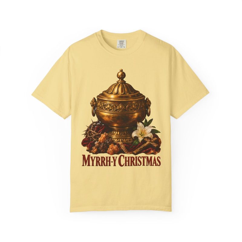 Myrrh-y Christmas Shirt, Butter shirt